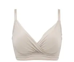 BRADELIS NEWYORK ノンワイヤー ブラジャー 補整　グレージュ　Mのサムネイル