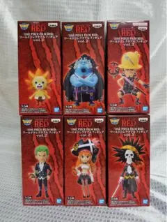 ワンピース ワーコレ FILM RED vol.2＋ウソップ  6種セット