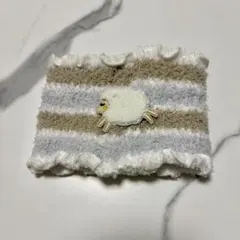 【大人気】犬猫用腹巻き ひつじ柄