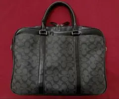 COACH コーチ ビジネスバッグ ブリーフケース ブラック
