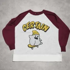 〇ZARA GRINCH™ クリスマス ユーズド加工スウェットシャツ L〇 - メルカリ