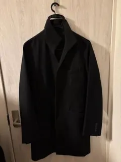 SUIT SELECT ブラック チェスターコート S 春、秋