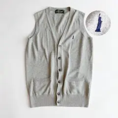 EAST BOY イーストボーイ　ニットベスト スクールベスト グレー 11