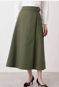 aga【新品】アーガラップフレアスカートグリーン ヤマダヤ - メルカリ