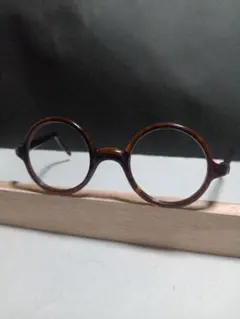 推定20年代 Dark Amber Round frame - メルカリ