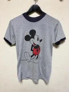 80s ミッキー 白足 Tシャツ 木村拓哉 美品 古着 - メルカリ