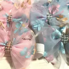 トリミングチョーカー 桜チュール 業務用 12本セット