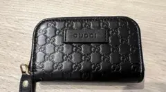 し*ิ様 【美品　一点限り】グッチ GUCCI 小銭入れ　マイクロGG シマ レ