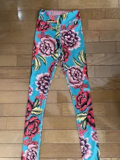 フラワープリント ヨガパンツ AU XXS