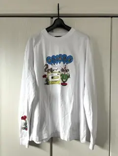 X-LARGE 刺繍デザイン 長袖カットソー