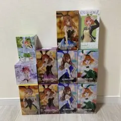 五等分の花嫁　フィギュア　プライズ　まとめ売り　desktop cute バニー