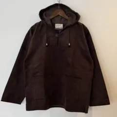 MAX PROOF】 HOODIE VEE SMOCK L.BROWN S - メルカリ