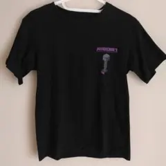 140㎝　ユニクロ・ブラックTシャツ　⭐マインクラフト