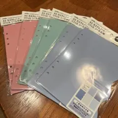 M*a様 A5 シール帳台紙　リフィル シール台紙 6枚セット