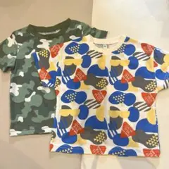 試着のみ　西松屋　Tシャツ　２枚セット　90