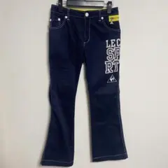 le coq sportif ルコック レディース ネイビー フレアパンツ 9