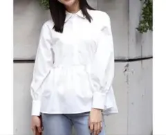 【未使用品】コットン混　ブラウス　N. Natural Beauty Basic