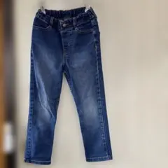 GUキッズデニムブルー110