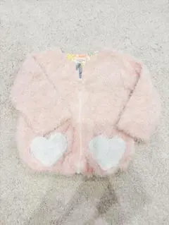 kid's zoo ボアジャケット ピンク 90cm