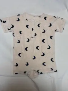 organiczoo 月の模様ロンパース 1-2才