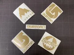BURTONステッカー5枚セット