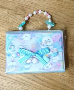 ♡ シマエナガ バッグマイシールバインダー シール帳 クラックス ラメ 平成女児
