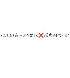専用ページ