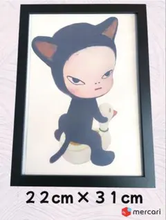 奈良美智 nara yoshitomo ホームデコレーション 壁アート ポスター