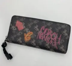 COACH　コーチ　 長財布 グラフィティデザイン　ユニセックス