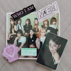 ME:I WHO I AM 通常盤CD 石井蘭 トレカ
