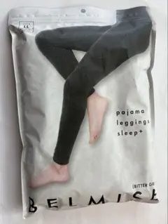 BELMISE ベルミス　パジャマレギンス スリープ　ＬＬ　ビターグレー　着圧