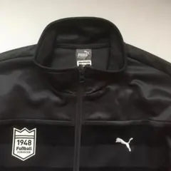 PUMA 長袖ジャージ 黒/赤