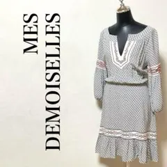 MES DEMOISELLES... 　ワンピース　オリエンタル柄　刺繍　パリのサムネイル