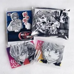 新品 弱虫ペダル 新開隼人 ミニアクリルスタンド 缶バッジ　超！弱虫ペダル展