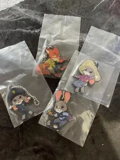 ズートピア アクリルキーホルダー 4個セット