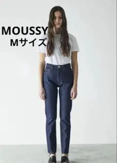 MOUSSY ダークブルー ストレートデニム 24インチ