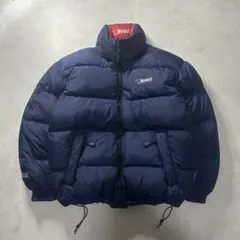 90s Bear USA ダウンジャケット リバーシブル 刺繍ロゴ