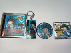 僕のヒーローアカデミア　アクキー　缶バッジ　緑谷出久