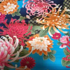 はぎれ　和柄　菊