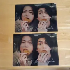 Keita Tsuna x Kouhei Higuchi クリアファイル 2枚