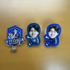 Vファーレン長崎 28 七牟禮蒼杜 抱っこちゃん Victoriaキーホルダー