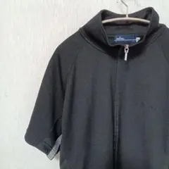 SPALDING ブラック ジップアップ M
