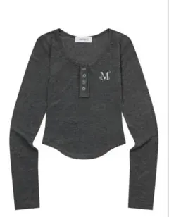 MUCENT Logo Snap Button Unisex Gulim T