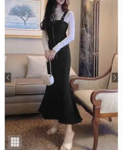 グレイル　フリンジマーメイドジャンパースカート