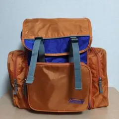 Coleman リュックサック オレンジ・青