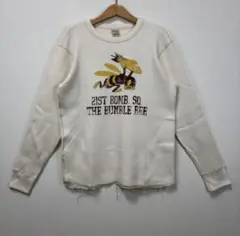 バズリクソンズ 東洋 エンタープライズ ロング tシャツ ロンt クリーム ロゴのサムネイル