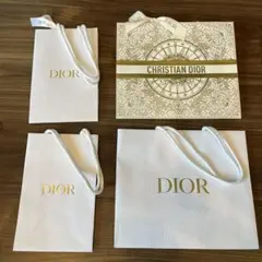 Dior ショップ袋4枚セット