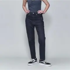 KURO × 6 SLIM DENIM TAPERED PANTS デニムパンツ