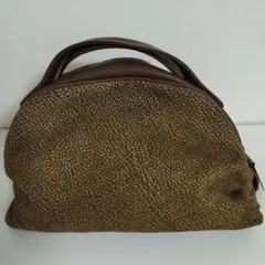 【美品】BORBONESE ボルボネーゼ ハンドバッグ ボストンバッグ うずら柄のサムネイル