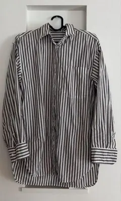 Spick & Span ブラウンストライプ長袖シャツ